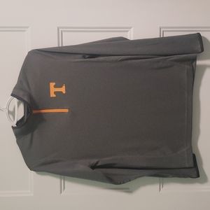 Boys Tennessee Long Sleeve Quarter  Zip Shirt (Drifit-like material)